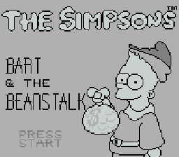 ROM Simpsons The Bart and the Beanstalk  download