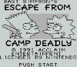ROM Simpsons The Escape from Camp Deadly  download