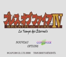 patch Breath Of Fire IV 