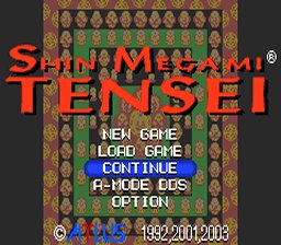 patch Shin Megami Tensei