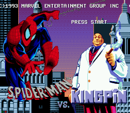 Spiderman vs. Kingpin (Megacd)