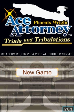 ROM FR Phoenix Wright&nbsp;: Ace Attorney - Trials and Tribulations download