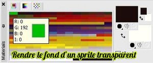 Rendre le fond d’un sprite transparent pour Mugen
