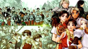 Trois jeux Suikoden traduits en Anglais