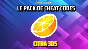 3DS  - Pack de cheat codes (Citra)