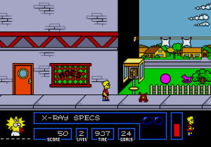 Les Simpson Bart Vs. the Space Mutants (md)