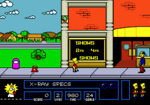 Les Simpson Bart Vs. the Space Mutants (md)
