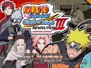 ROM FR Naruto Shippuden Clash of Ninja Revolution 3 download
