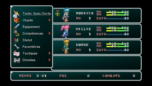 Star Ocean First Departure ISO FR