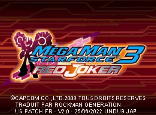 Megaman Starforce 3 Red Joker ROM FR