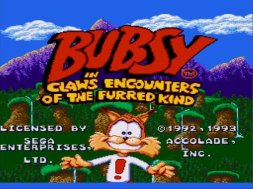 Bubsy in Claws Encounters of the Furred Kind ROM FR