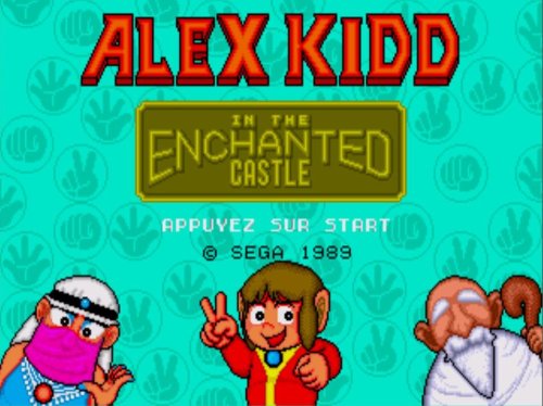 Alex Kidd in the Enchanted Castle ROM FR