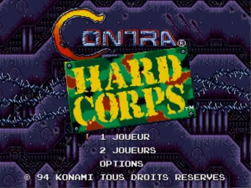 Contra Hard Corps ROM FR