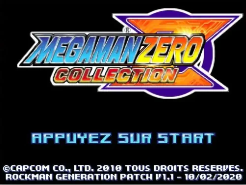 Megaman Zero Collection ROM FR