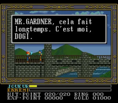 Ys III Wanderers From Ys ROM FR