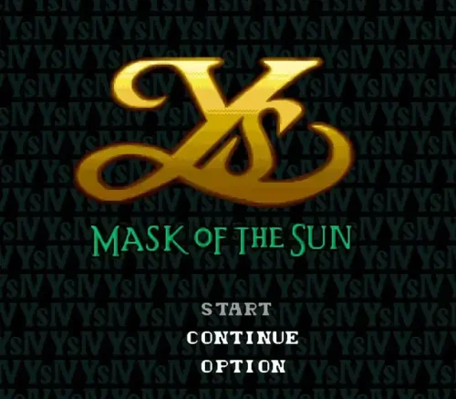Ys IV Mask of the Sun ROM FR