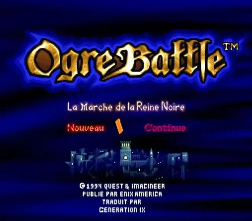 Ogre Battle ROM FR